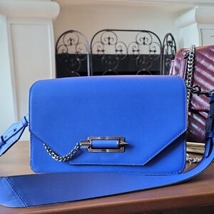 Mackage blue crossbody bag